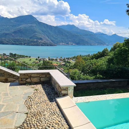 Residence Giglio Comer See Gravedona Bagian luar foto
