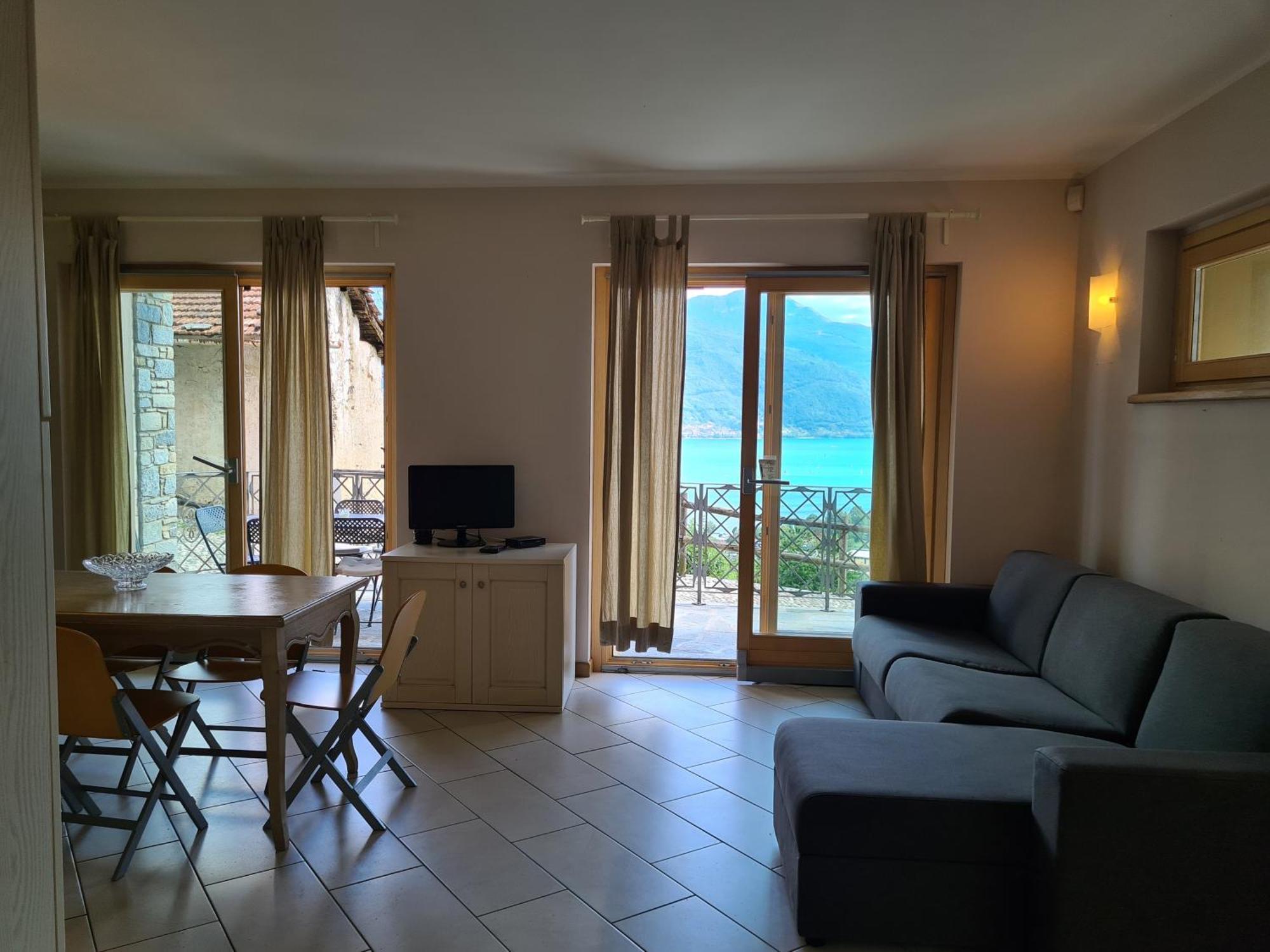 Residence Giglio Comer See Gravedona Bagian luar foto