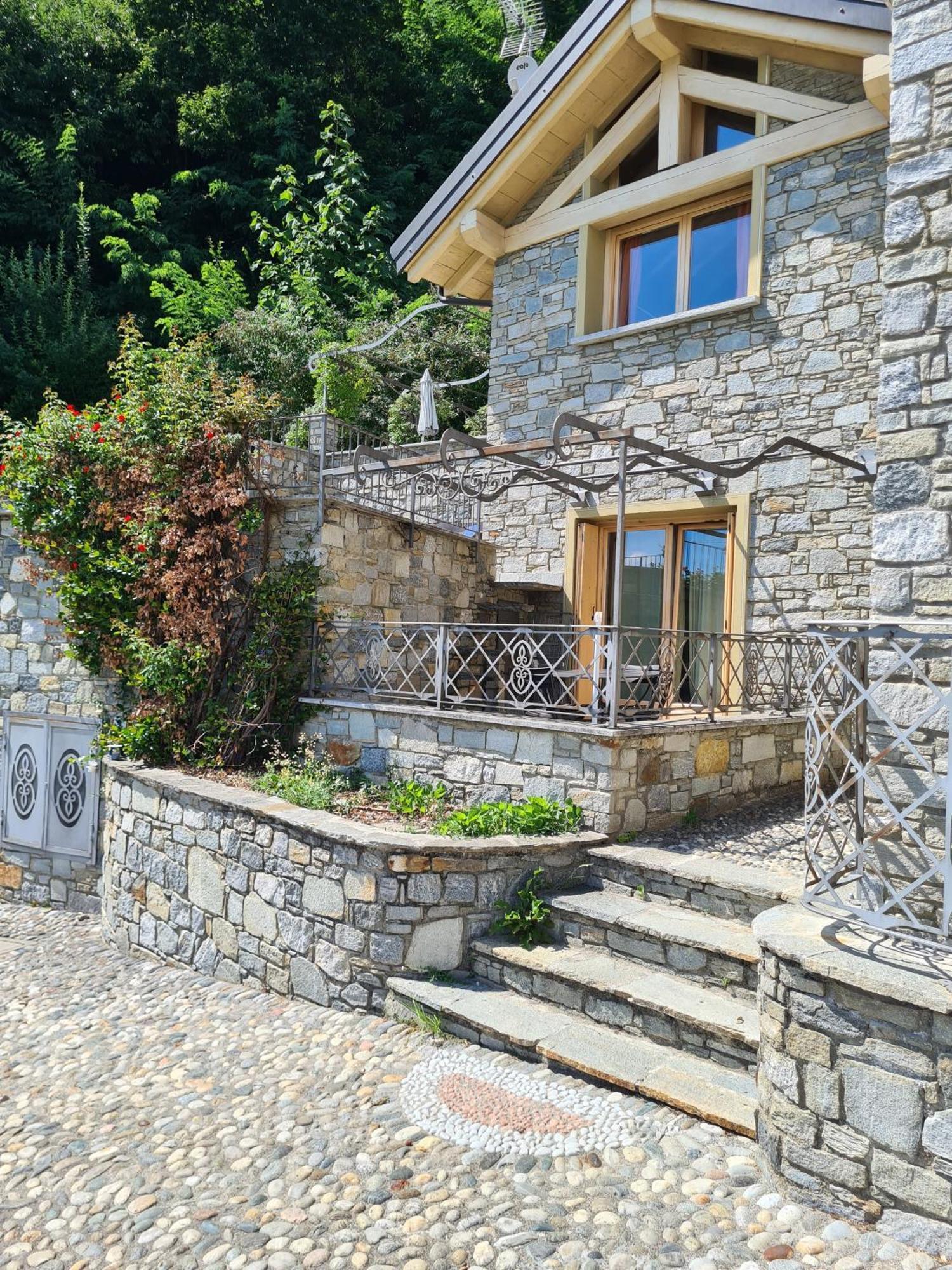 Residence Giglio Comer See Gravedona Bagian luar foto