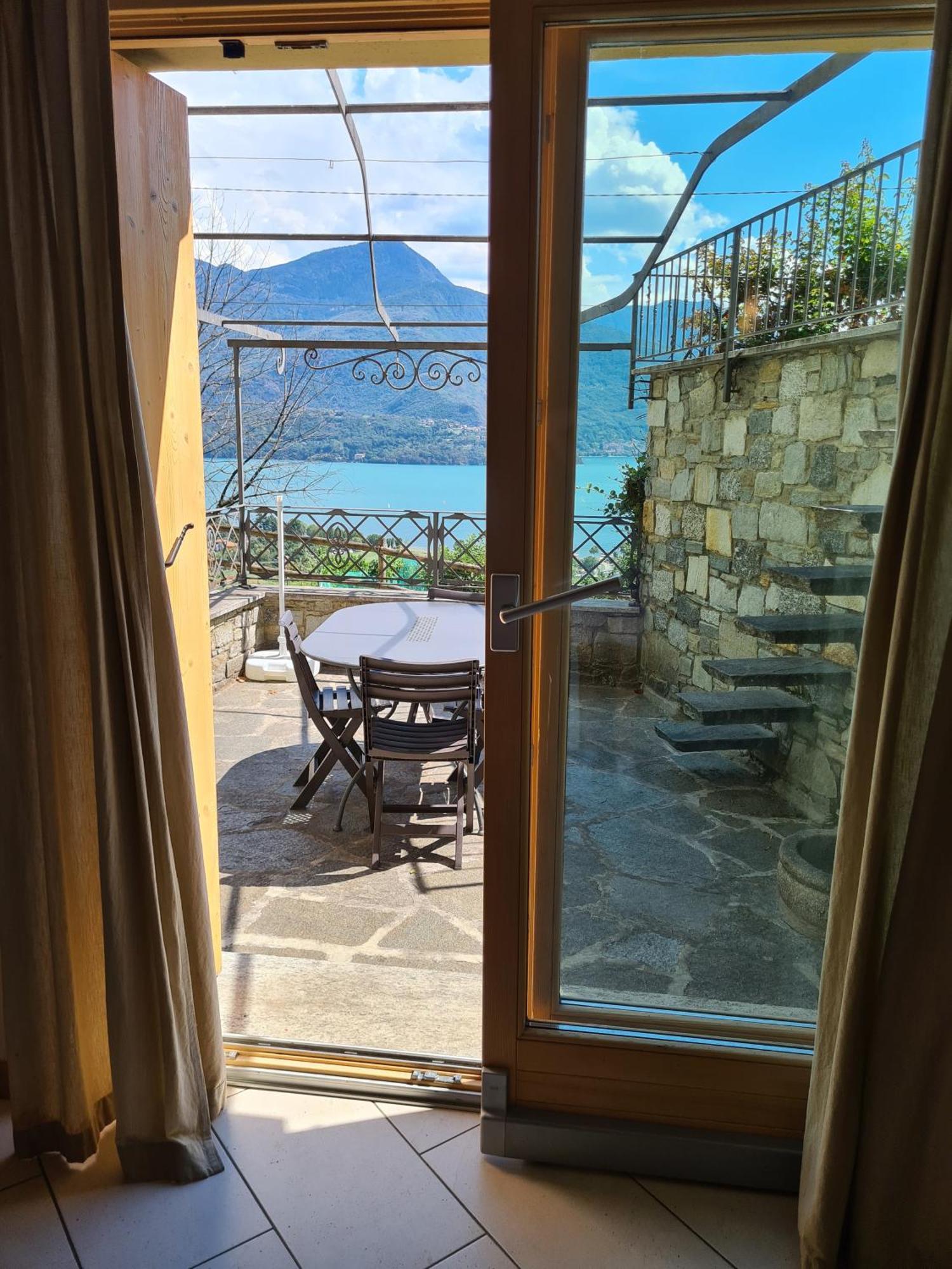Residence Giglio Comer See Gravedona Bagian luar foto